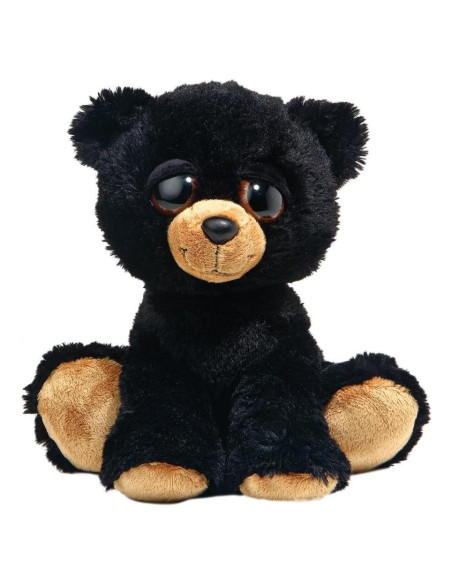 Oso de Peluche Negro Barnam Aurora 25 cm - Sueños Encantadores Oso de Peluche Negro Barnam Aurora 25 cm - Sueños Encantadores