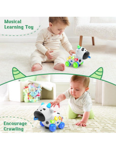 Juguete educativo Talkfun para bebés 6-18 meses, bilingüe 2