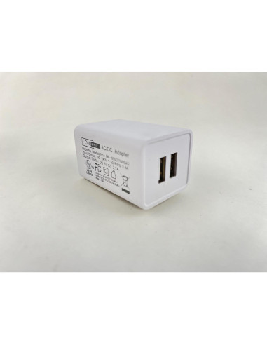 Cargador de Pared OMNIHIL 2 Puertos 100-240V para Auriculares