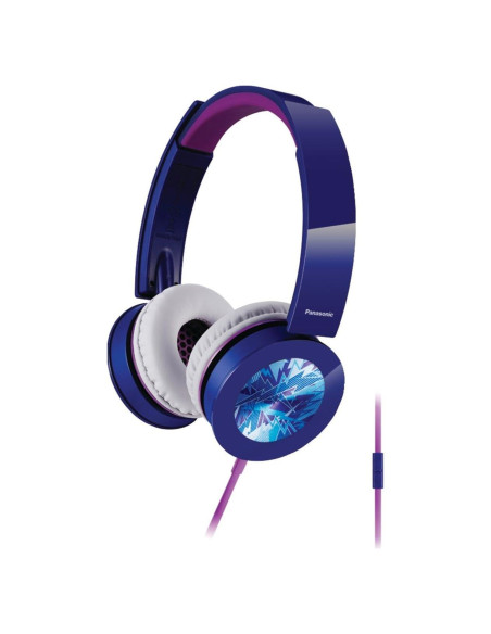 Auriculares On-Ear Panasonic RP-HXS400M-A Azul 40mm Plegables Auriculares On-Ear Panasonic RP-HXS400M-A Azul 40mm Plegables
