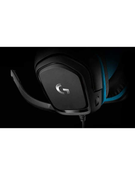 Auriculares Gaming Logitech G432 con Cable - Negro/Azul (Renovado) Auriculares Gaming Logitech G432 con Cable - Negro/Azul (Renovado)