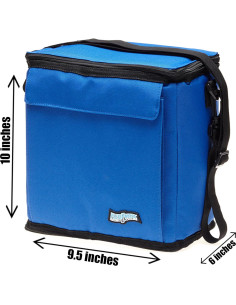 Enfriador de Latas FlexiFreeze 12 Latas Azul Refrigeraible 2