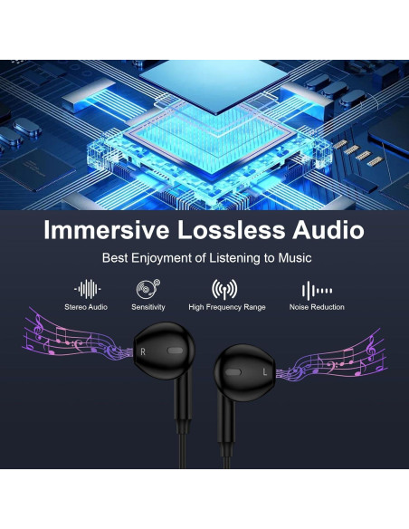 Auriculares con cable USB C Samsung ESC01 HiFi con micrófono Auriculares con cable USB C Samsung ESC01 HiFi con micrófono