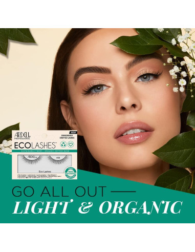 Pestañas Postizas Ardell Eco Lashes 450 - Sostenibles y Ligeras