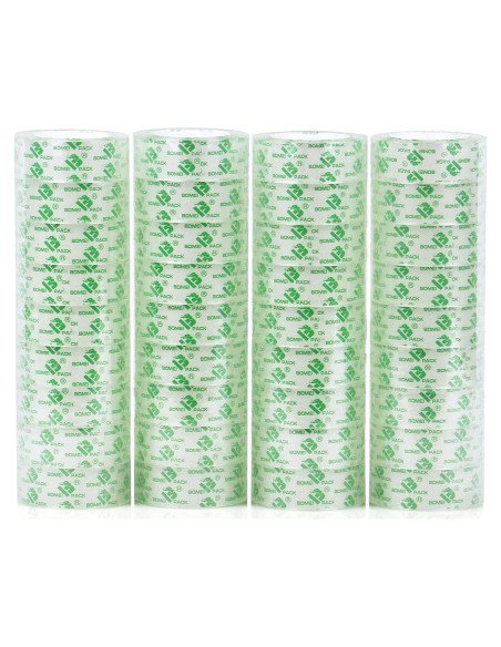 Cinta Transparente BOMEI PACK 36 Rollos 18mm x 25.4m Cinta Transparente BOMEI PACK 36 Rollos 18mm x 25.4m