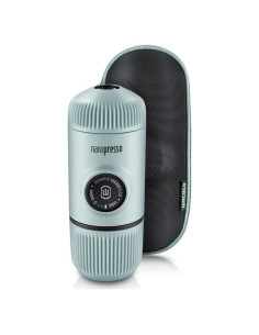 Máquina de Espresso Portátil WACACO Nanopresso con Funda Azul