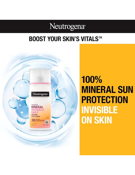 Protector Solar Mineral Neutrogena Purescreen+ SPF 30 41.2 ml