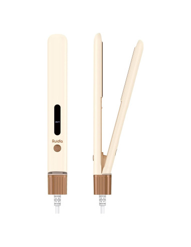 Plancha y Rizadora de Cabello 2 en 1 Ruidla Cerámica 1"