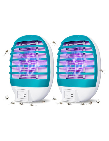 Paquete de 2 trampas eléctricas para insectos Hywean Zapper