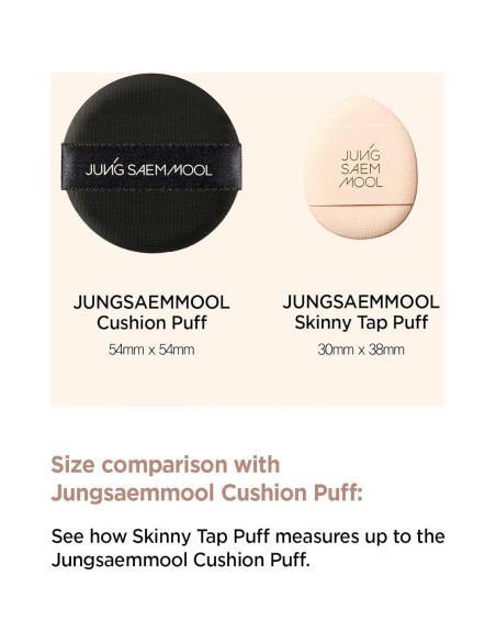Esponjas de Maquillaje JUNG SAEM MOOL Skinny Tap Puff 3pcs Esponjas de Maquillaje JUNG SAEM MOOL Skinny Tap Puff 3pcs