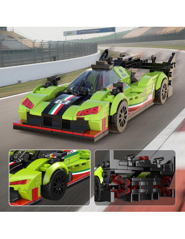 Mould King SC63 Coche de Carreras 399 Piezas con Caja