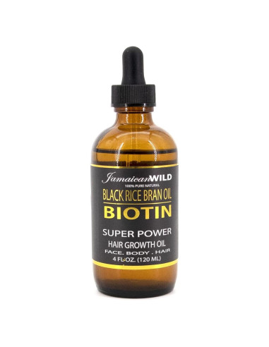 Aceite de Arroz Negro Jamaican Wild 113.4 ml - Crecimiento Cabello