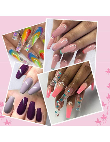 Set de 10 Limas de Uñas Treamlyn 100/180 Grano Doble Lado