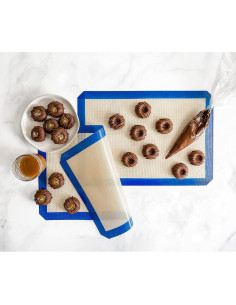 Juego de 2 Mats de Hornear Silicona USA Pan 40.64x27.94cm 2