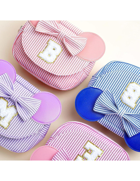 Bolsa de Cintura Rosa para Niñas con Iniciales Personalizadas Bolsa de Cintura Rosa para Niñas con Iniciales Personalizadas