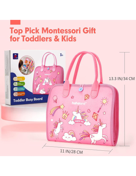 Tablero Ocupado Montessori Hahaland 8 Páginas para Niños Tablero Ocupado Montessori Hahaland 8 Páginas para Niños