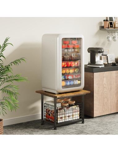 Soporte para Mini Refrigerador Hongtamoya Marrón 50x50 cm