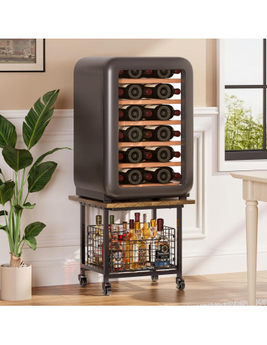Soporte para Mini Refrigerador Hongtamoya Marrón 50x50 cm