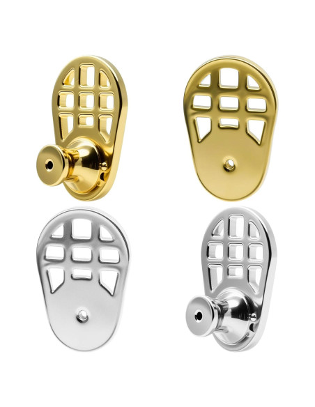 Respaldo de Pendientes Aeloer 4 Pcs Oro Plata Malla Hipoalergénico Respaldo de Pendientes Aeloer 4 Pcs Oro Plata Malla Hipoalergénico