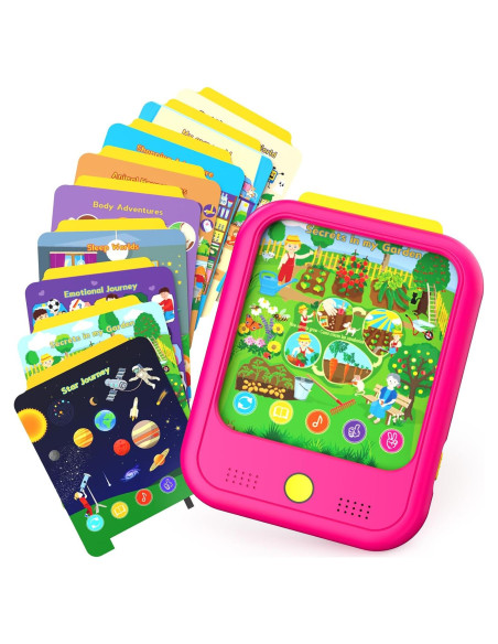 Tableta de Aprendizaje Bilingüe Qiaojoy para Niños 2-6 Años Tableta de Aprendizaje Bilingüe Qiaojoy para Niños 2-6 Años