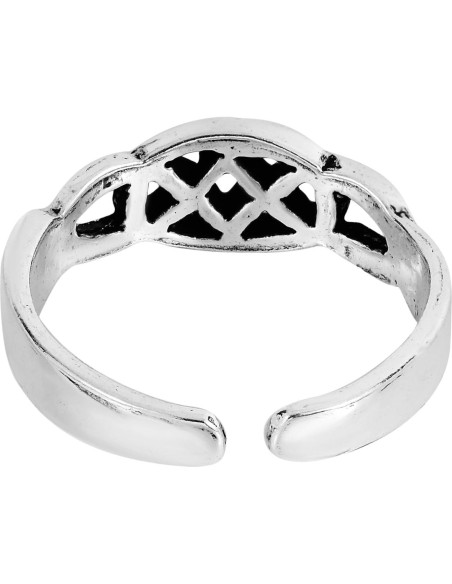 Anillo de Dedo del Pie Ajustable AeraVida de Plata Esterlina Anillo de Dedo del Pie Ajustable AeraVida de Plata Esterlina