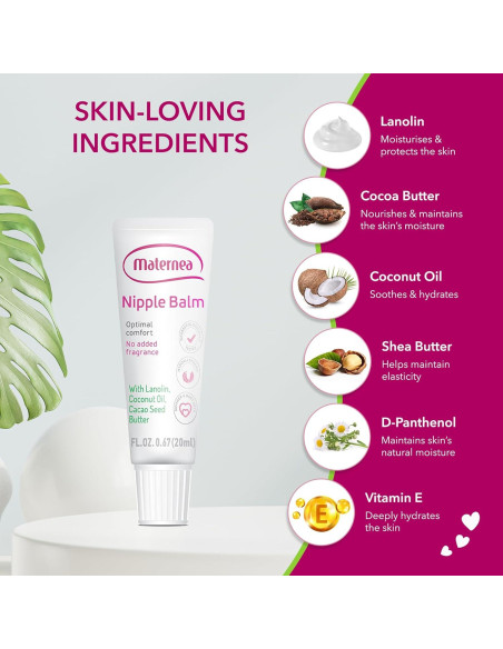 Bálsamo para Pezones Maternea 20 ml - Hidrata y Alivia Lactancia Bálsamo para Pezones Maternea 20 ml - Hidrata y Alivia Lactancia