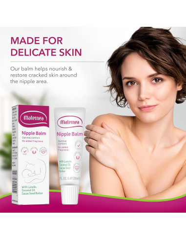 Bálsamo para Pezones Maternea 20 ml - Hidrata y Alivia Lactancia