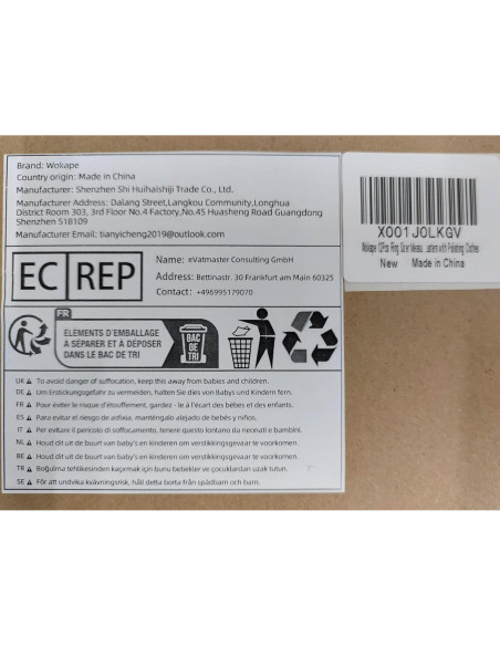 Kit de Herramientas de Medición de Tamaño de Anillo Wokape 12 Piezas Kit de Herramientas de Medición de Tamaño de Anillo Wokape 12 Piezas