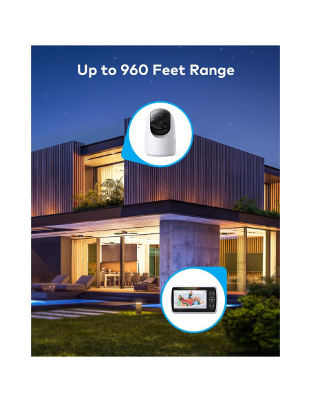Cámara para Bebés UKSUP SM652 480p Wi-Fi Interior Cámara para Bebés UKSUP SM652 480p Wi-Fi Interior