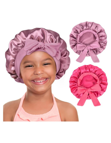 Gorro de Seda Satinado YANIBEST para Bebés y Niños 5-12 Años