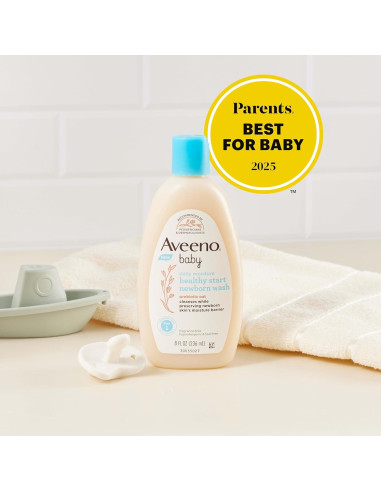Aveeno Bebé Jabón Corporal Hipoalergénico 236.6 ml