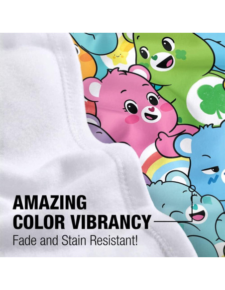 Manta de Bebé LOGOVISION Care Bears 76x102 cm Unisex Manta de Bebé LOGOVISION Care Bears 76x102 cm Unisex