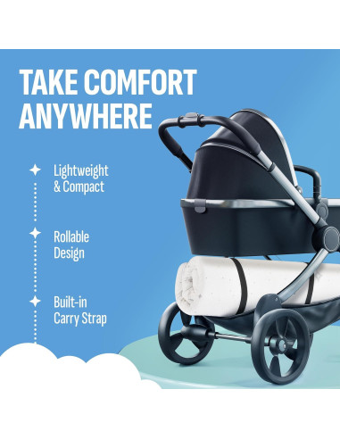 Colchón para Bebés Pack n Play EMBRA LOVE 96.5x66 cm Impermeable