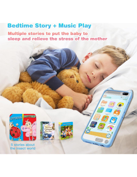Teléfono Inteligente para Niños E teacher-TYF D21 3.97" Azul Teléfono Inteligente para Niños E teacher-TYF D21 3.97" Azul