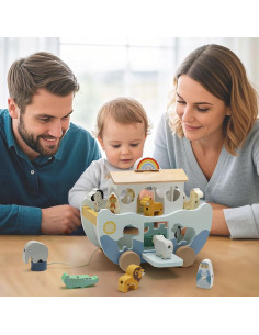 Juguete Educativo Arca de Noé Joyreal para Bebés 1-5 Años 2
