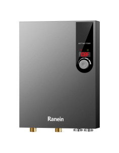 Calentador de Agua Eléctrico Sin Tanque Ranein 18kW 240V LED