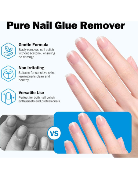 Pegamento de Uñas GELLAKTIK 15g + Removedor 15ml - Secado Rápido Pegamento de Uñas GELLAKTIK 15g + Removedor 15ml - Secado Rápido