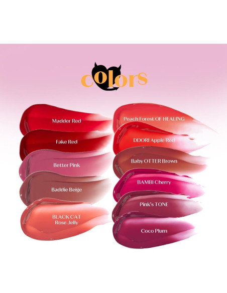 Tinte de Labios ETUDE Over Growy Rosa Mejor 3 g Brillante Tinte de Labios ETUDE Over Growy Rosa Mejor 3 g Brillante