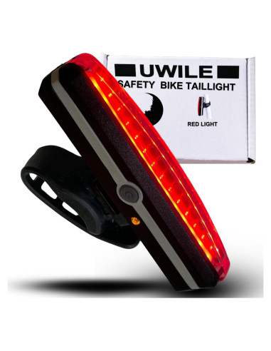 Luz Trasera LED UWILE TLRW2401 Recargable 100 Lúmenes