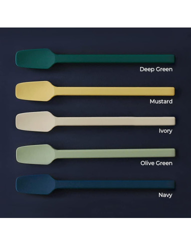 Cucharita de Silicona Carrotez 18.5 cm Verde Profundo