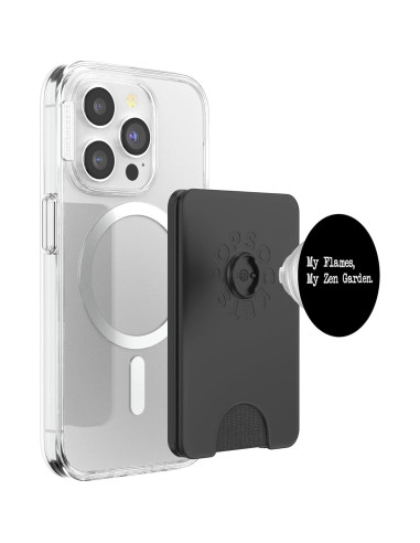 PopWallet Magnético PopSockets - Mis Llamas Mi Jardín Zen