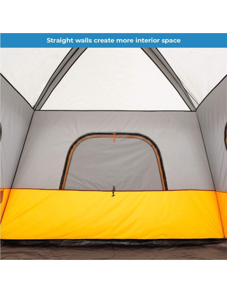 Carpa de Camping CORE para 6 Personas con Base y Kit Carpa de Camping CORE para 6 Personas con Base y Kit