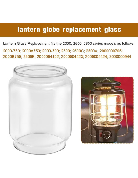 Globo de Lámpara de Reemplazo IFERLA R690B051 para Coleman Globo de Lámpara de Reemplazo IFERLA R690B051 para Coleman