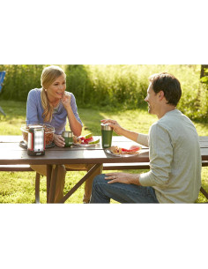 Taza Aislada de Acero Inoxidable Coleman 20oz Negra 2