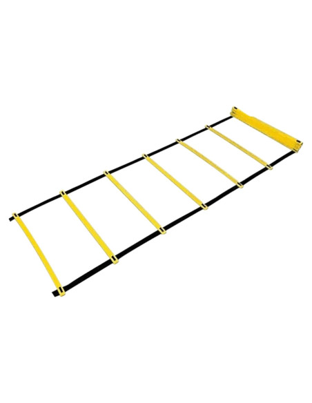 Escalera de Agilidad Sportime 8.99m x 42cm Ajustable Amarillo Escalera de Agilidad Sportime 8.99m x 42cm Ajustable Amarillo