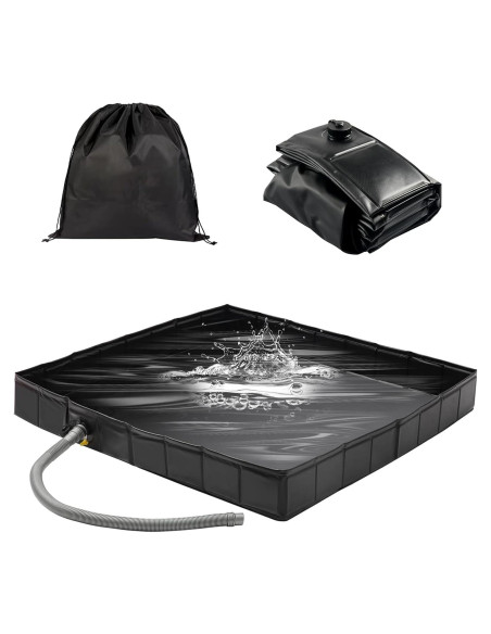 Base de Ducha Plegable GTian 104 cm x 104 cm para Exterior Base de Ducha Plegable GTian 104 cm x 104 cm para Exterior