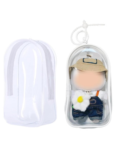 Estuche de Exhibición Transparente ZAXLZMHSD para Muñecas
