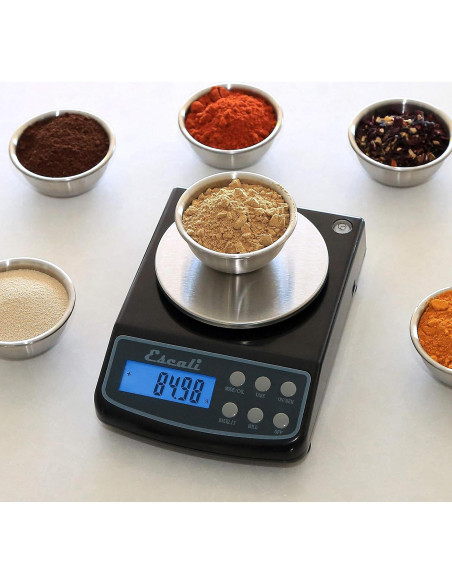 Escala de Peso Digital Escali L125, 125g, Acero Inoxidable Escala de Peso Digital Escali L125, 125g, Acero Inoxidable