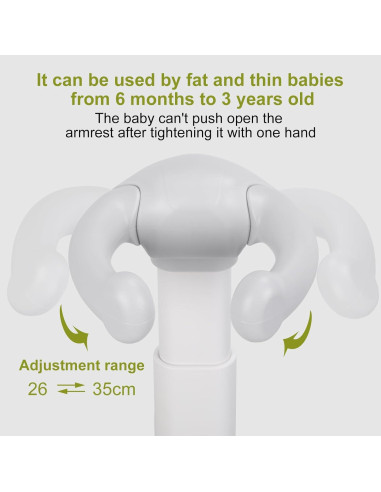 Soporte para Ducha de Bebé Rodiuiu Plegable Altura Ajustable