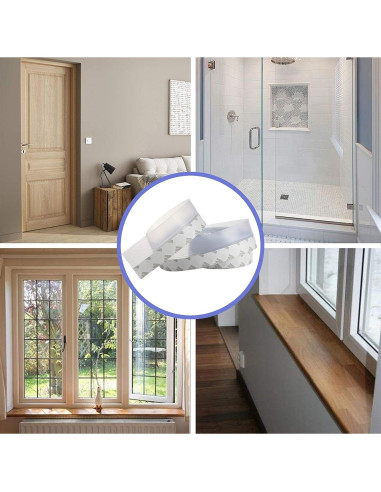 Tira de Sellado ZY PLUM 5M Silicona Transparente 25mm
